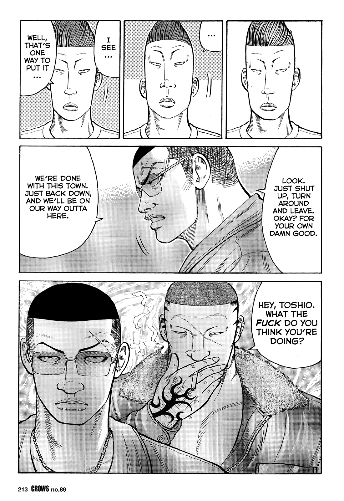 Crows Chapter 91 page 8 - Chapter 91: The Desolate Destroyer