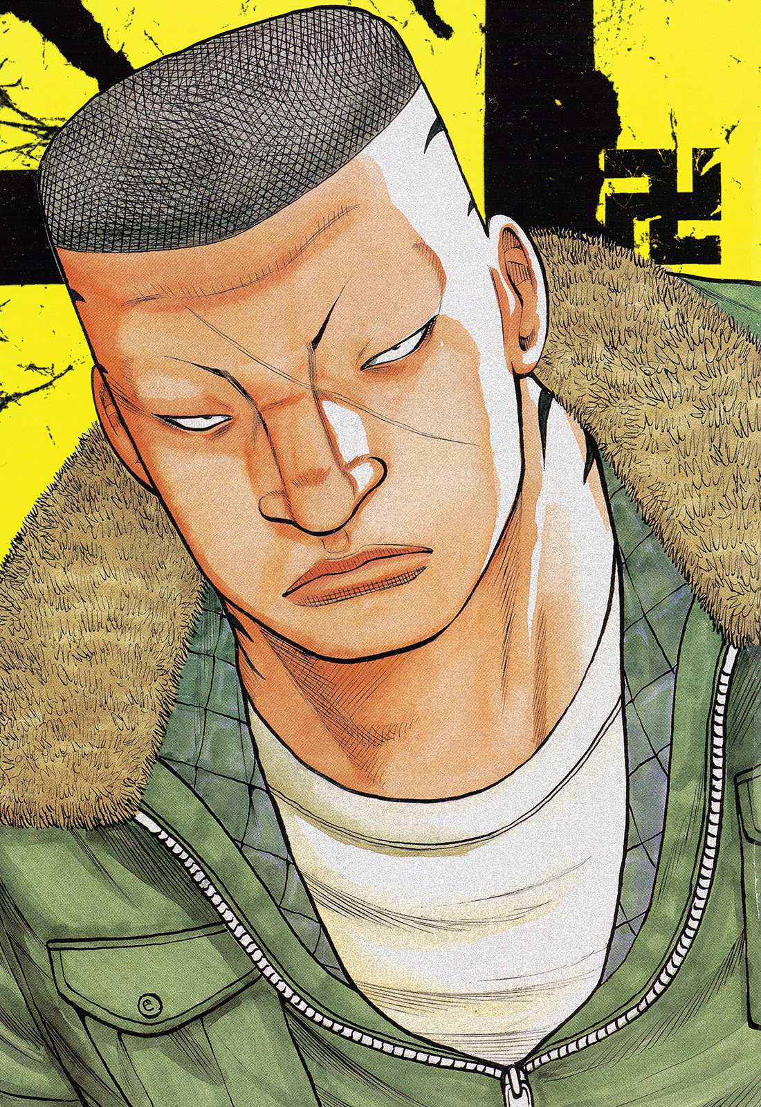 Crows Chapter 92 page 2 - Chapter 92: Kuzugami Tatsuo Versus the Gejigeji Brothers