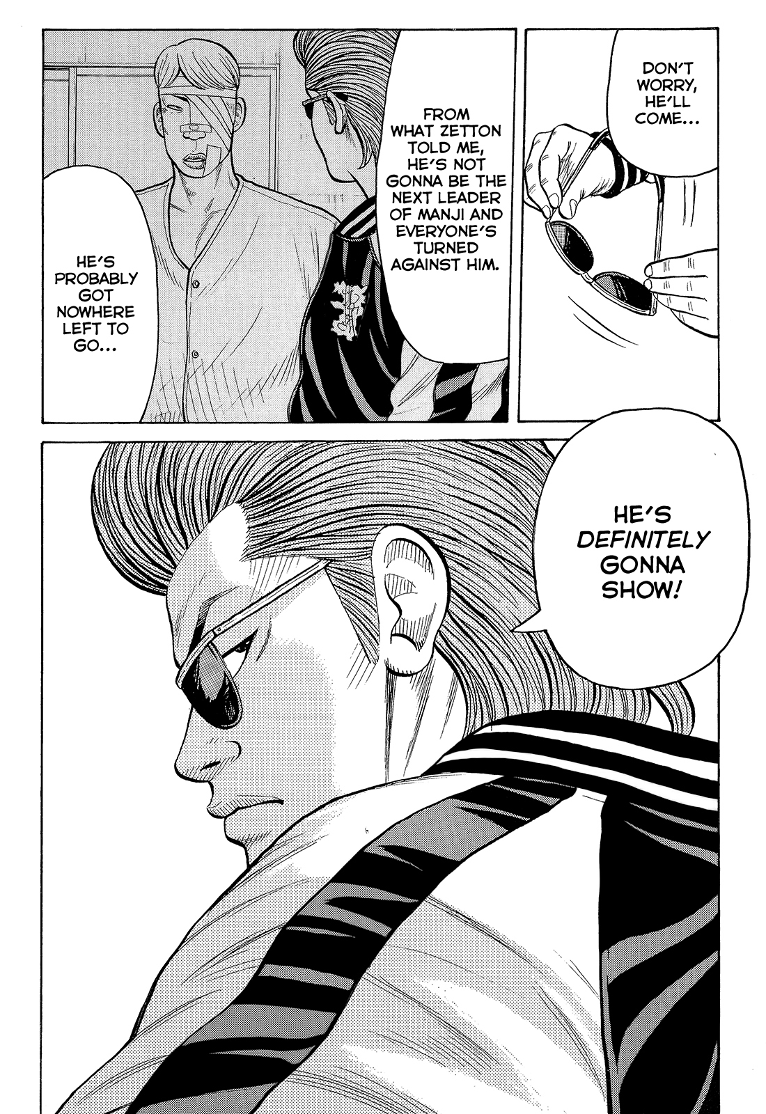 Crows Chapter 92 page 20 - Chapter 92: Kuzugami Tatsuo Versus the Gejigeji Brothers