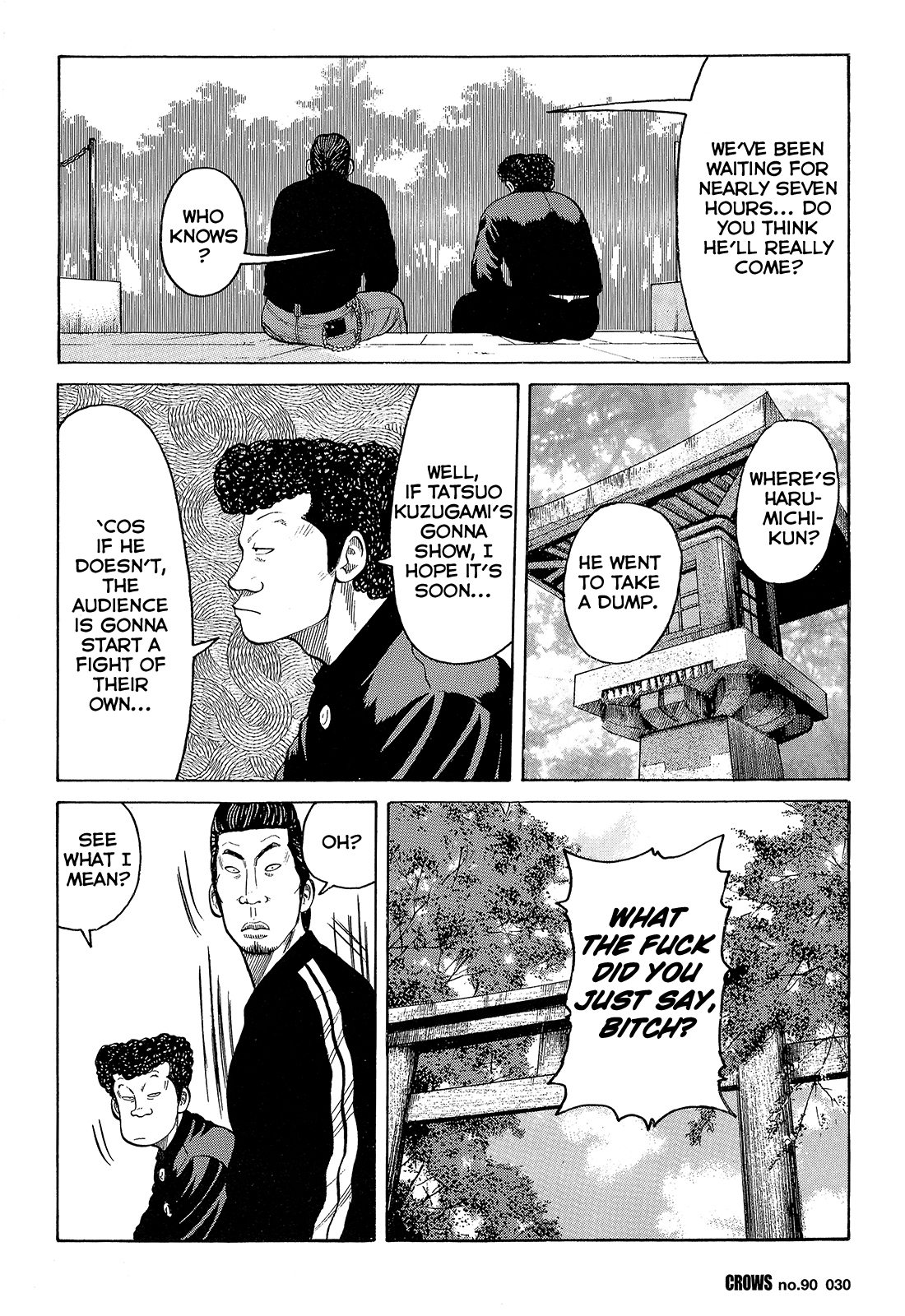 Crows Chapter 92 page 26 - Chapter 92: Kuzugami Tatsuo Versus the Gejigeji Brothers