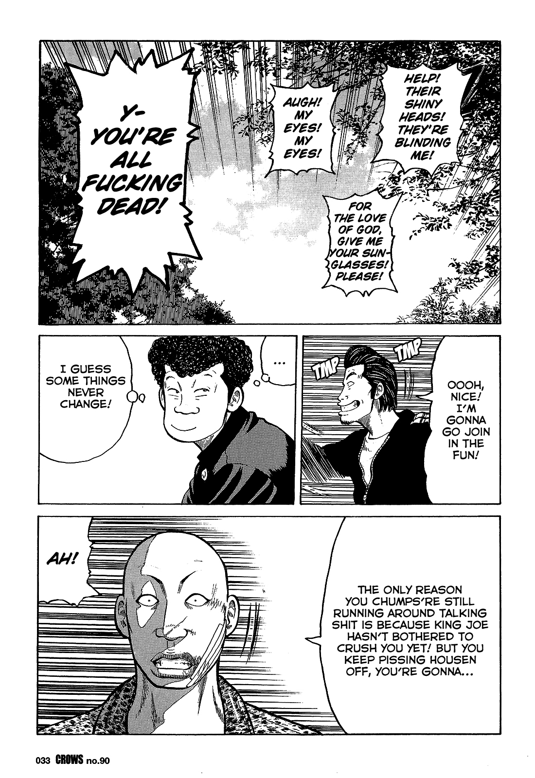 Crows Chapter 92 page 29 - Chapter 92: Kuzugami Tatsuo Versus the Gejigeji Brothers