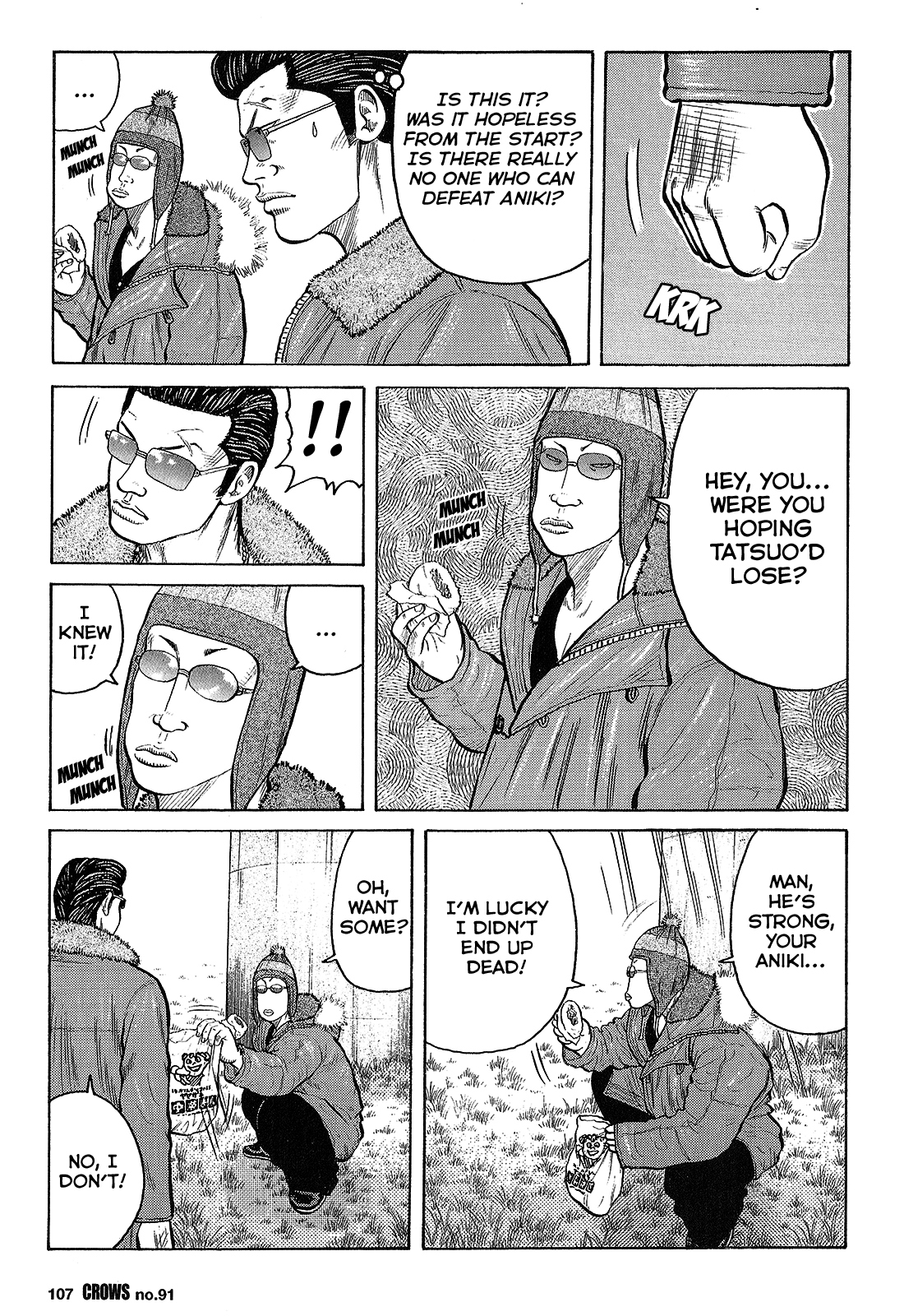 Crows Chapter 93 page 50 - Chapter 93: The Greatest of Them All