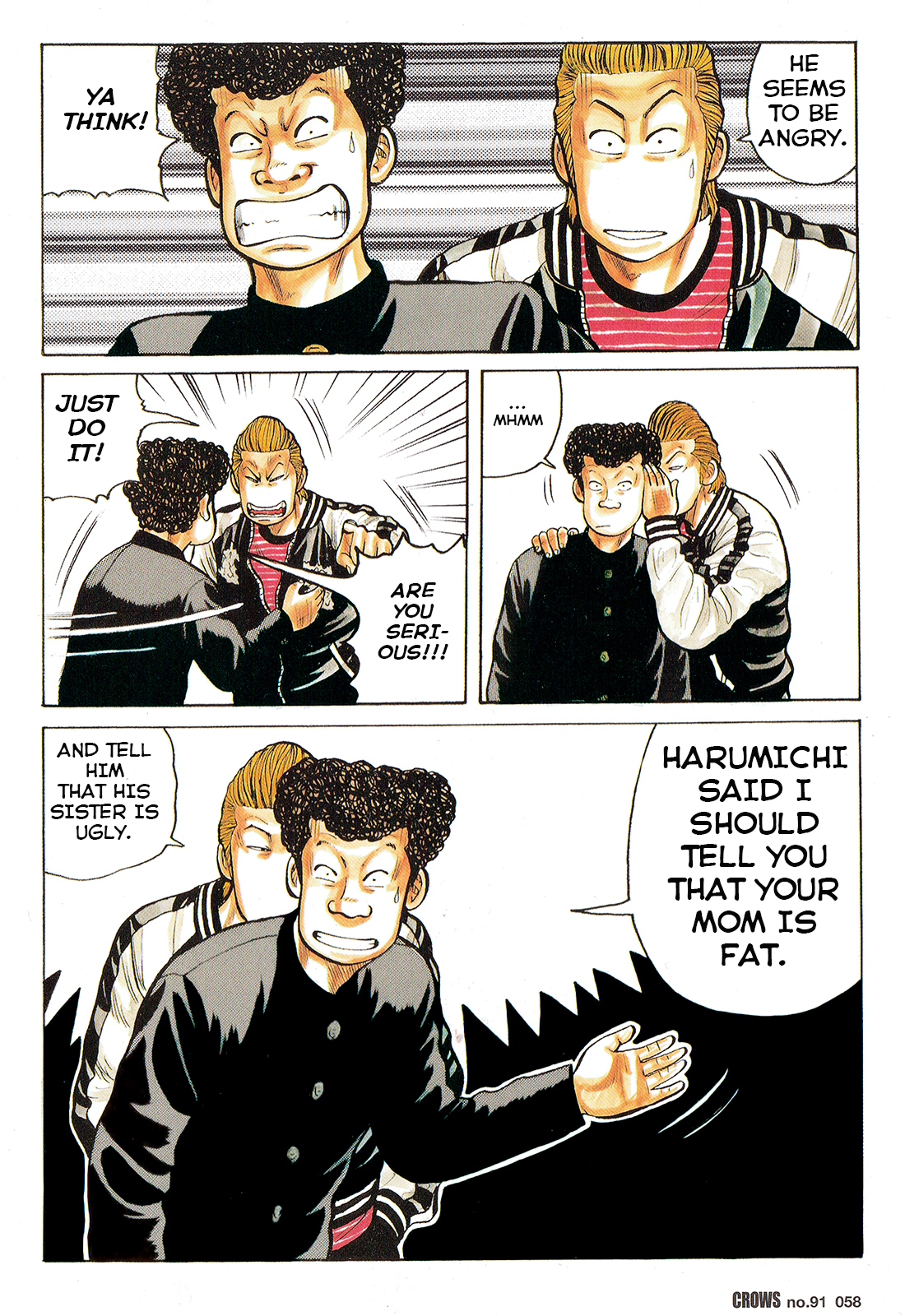 Crows Chapter 93 page 58 - Chapter 93: The Greatest of Them All