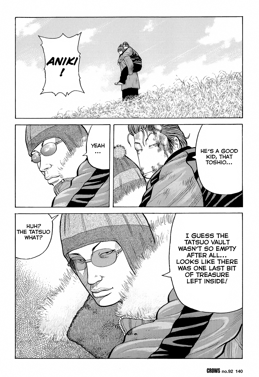 Crows Chapter 94 page 23 - Chapter 94: Tony Takes to the Skies