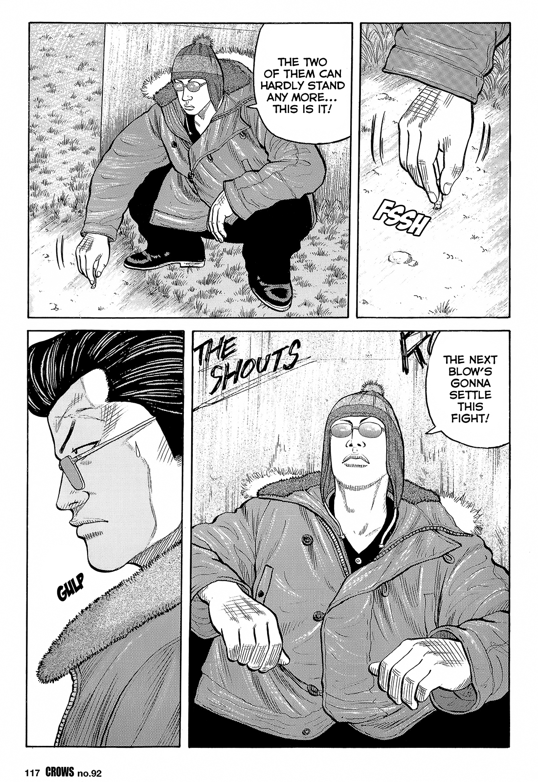 Crows Chapter 94 page 3 - Chapter 94: Tony Takes to the Skies