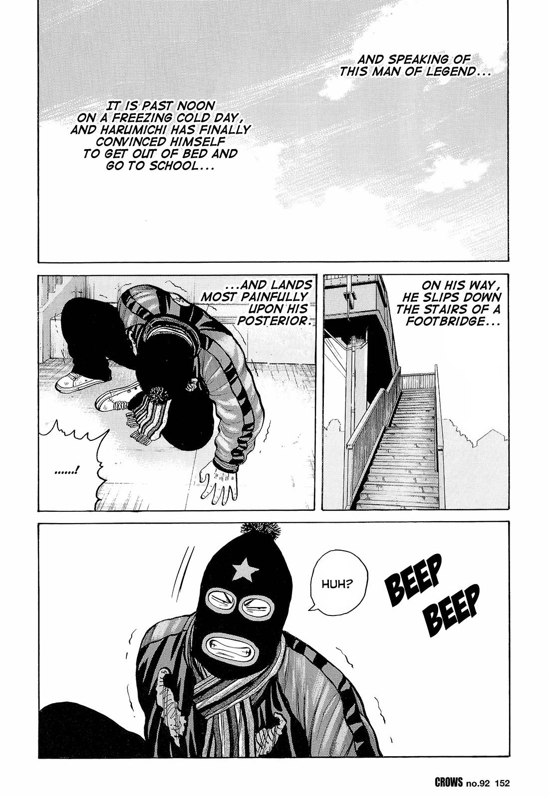 Crows Chapter 94 page 35 - Chapter 94: Tony Takes to the Skies
