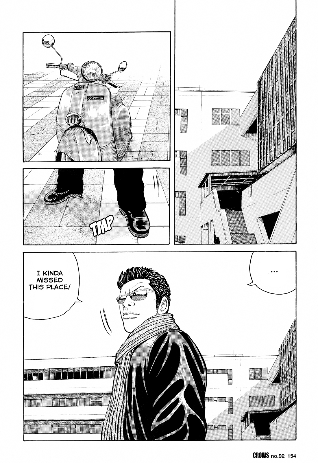Crows Chapter 94 page 37 - Chapter 94: Tony Takes to the Skies