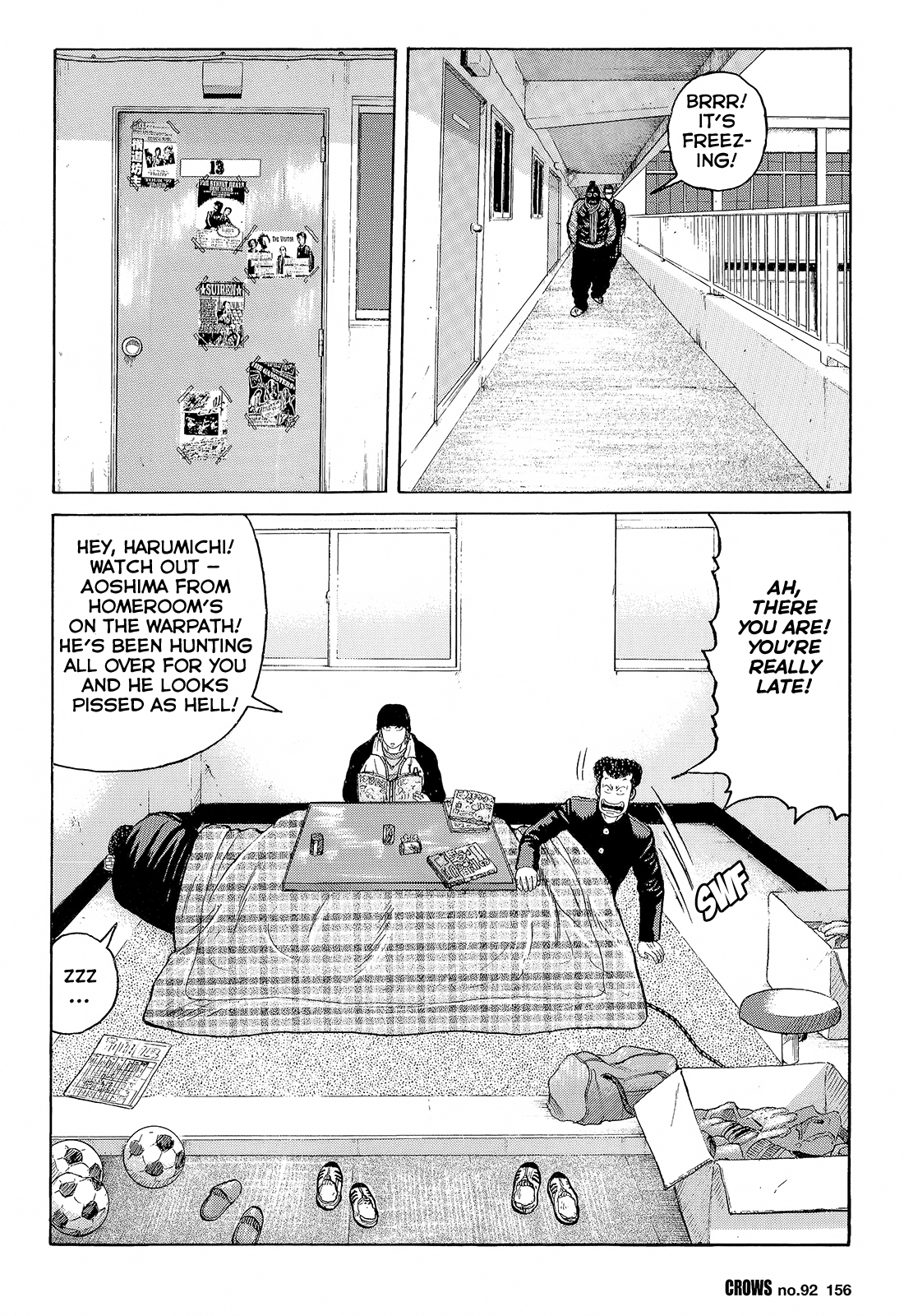 Crows Chapter 94 page 39 - Chapter 94: Tony Takes to the Skies