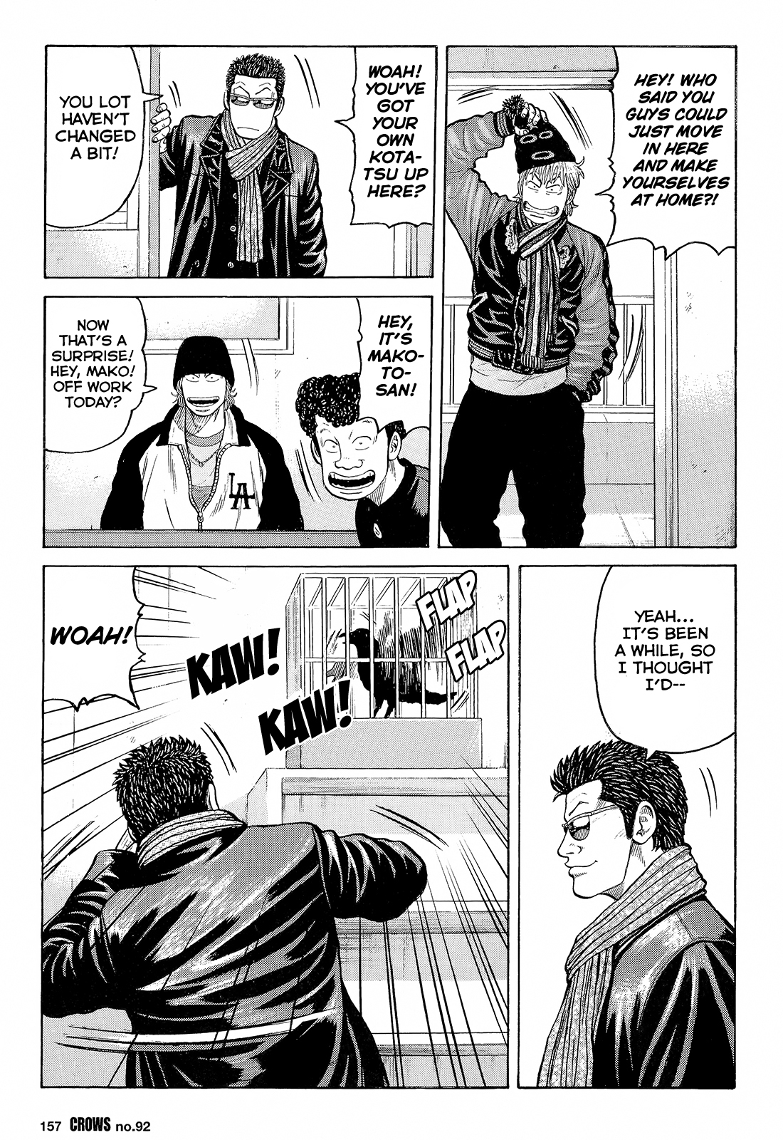Crows Chapter 94 page 40 - Chapter 94: Tony Takes to the Skies