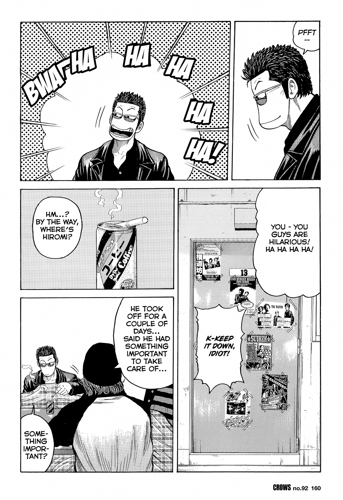 Crows Chapter 94 page 43 - Chapter 94: Tony Takes to the Skies