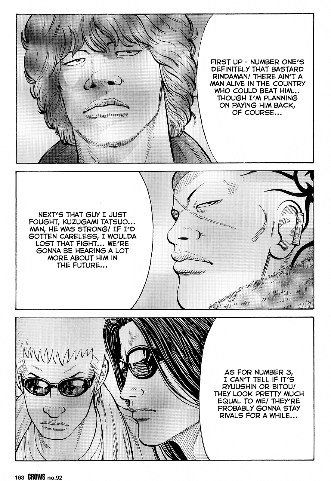Crows Chapter 94 page 46 - Chapter 94: Tony Takes to the Skies