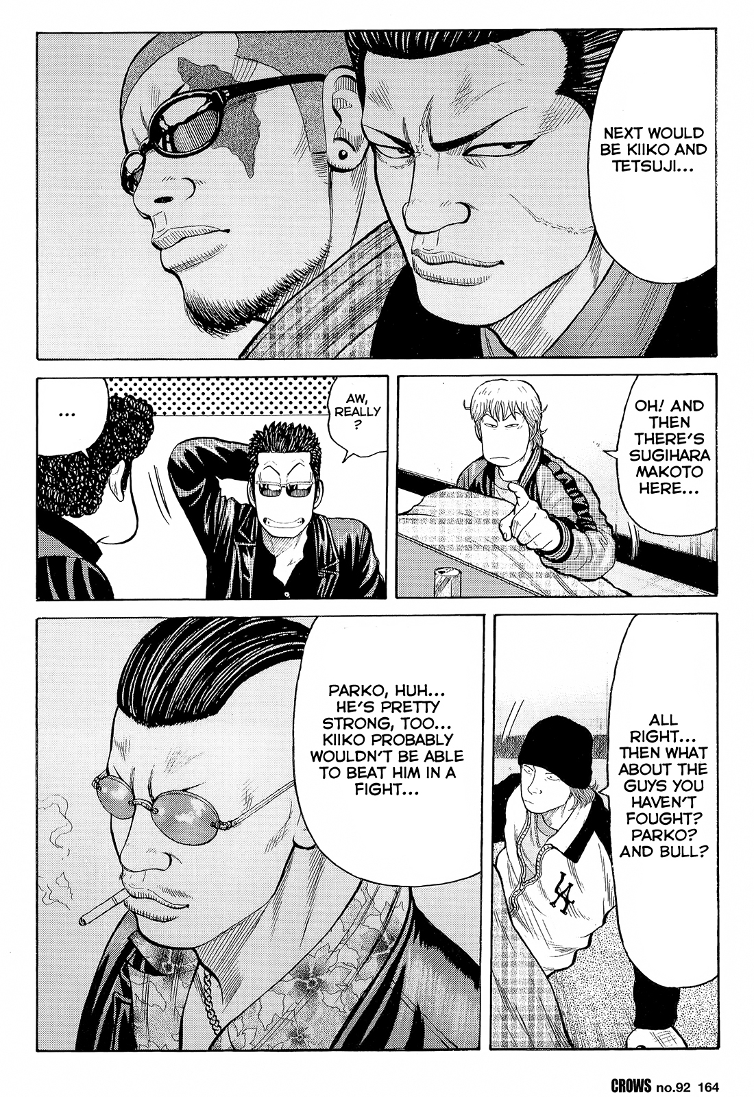 Crows Chapter 94 page 47 - Chapter 94: Tony Takes to the Skies