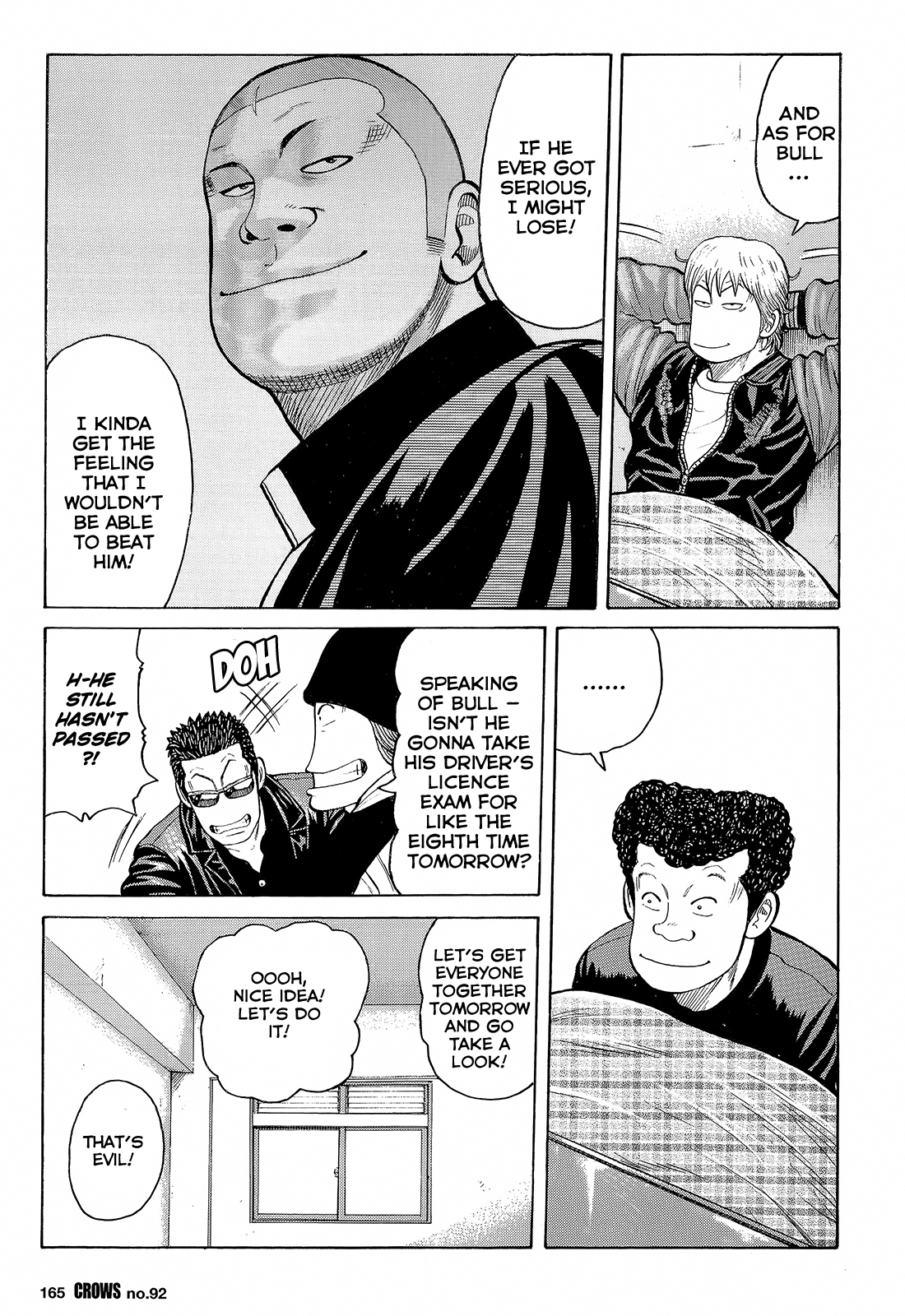 Crows Chapter 94 page 48 - Chapter 94: Tony Takes to the Skies