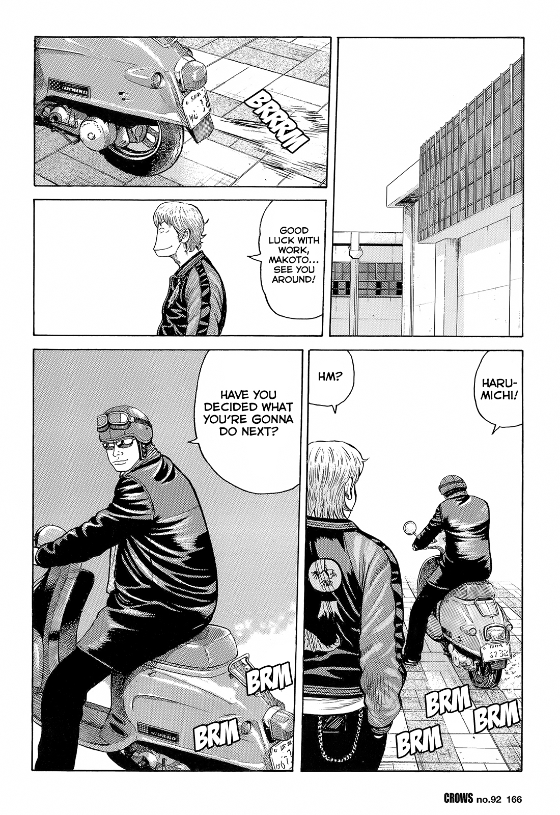 Crows Chapter 94 page 49 - Chapter 94: Tony Takes to the Skies