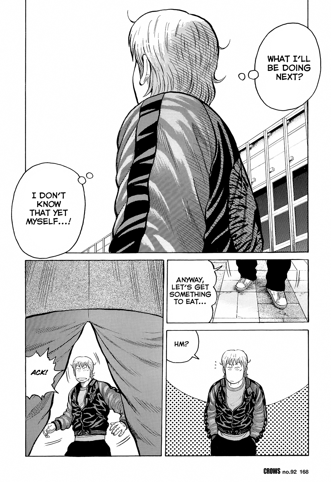 Crows Chapter 94 page 51 - Chapter 94: Tony Takes to the Skies
