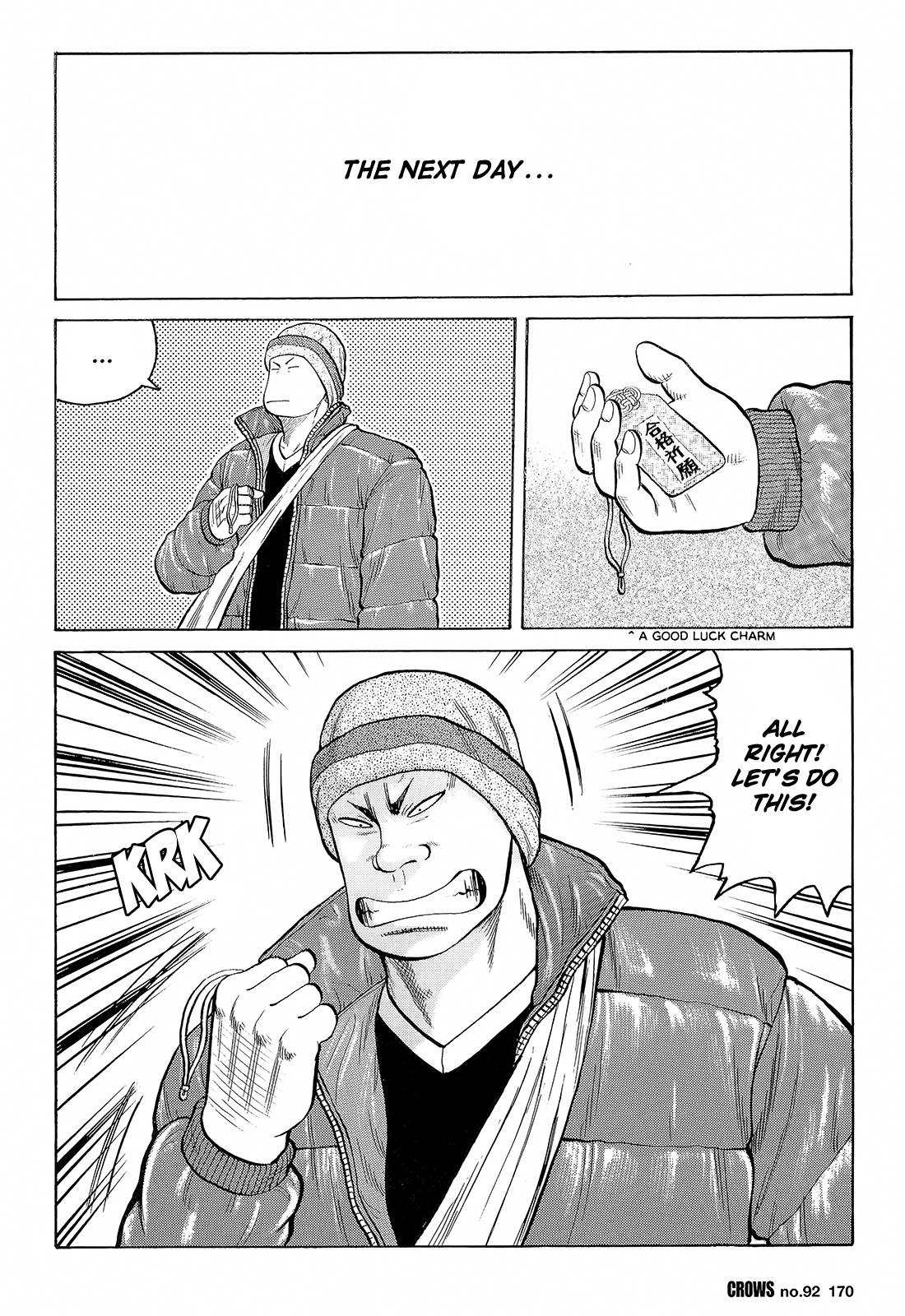 Crows Chapter 94 page 53 - Chapter 94: Tony Takes to the Skies