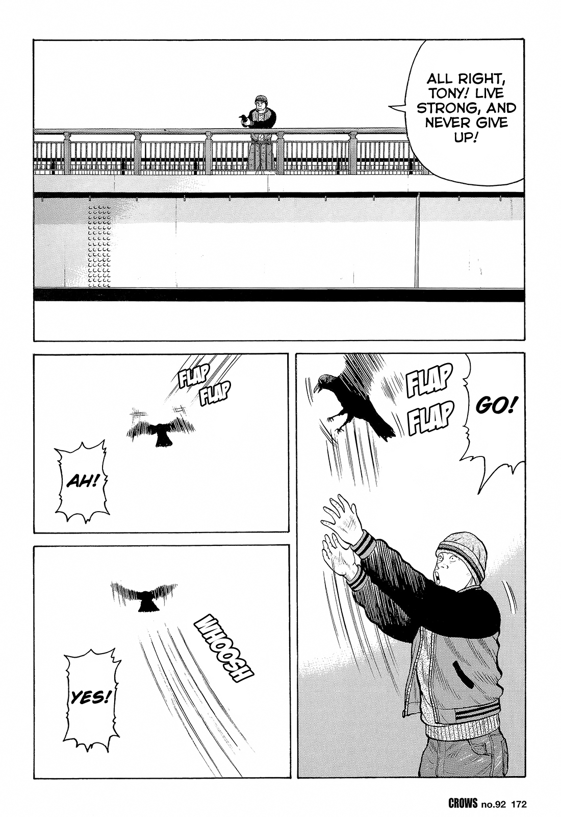 Crows Chapter 94 page 55 - Chapter 94: Tony Takes to the Skies