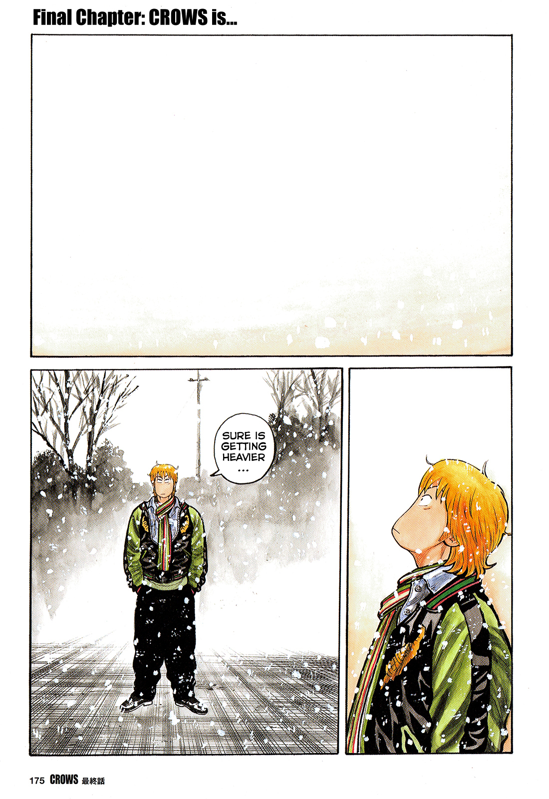 Crows Chapter 95 page 1 - Chapter 95: CROWS is... [END]