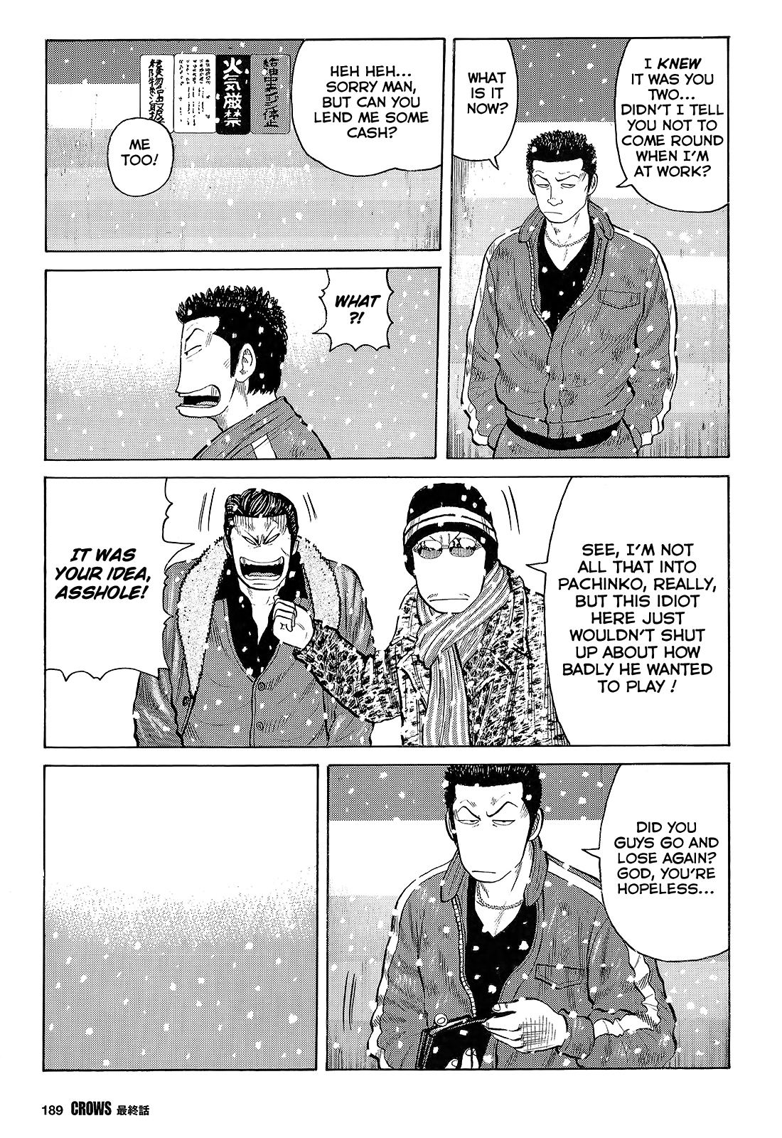 Crows Chapter 95 page 14 - Chapter 95: CROWS is... [END]