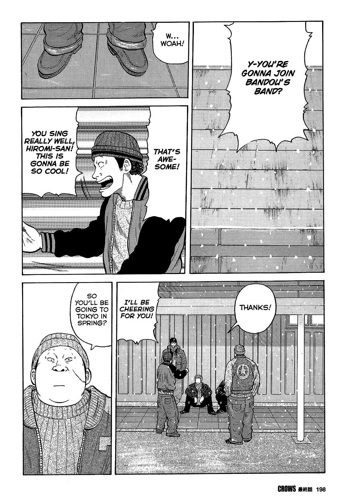 Crows Chapter 95 page 23 - Chapter 95: CROWS is... [END]