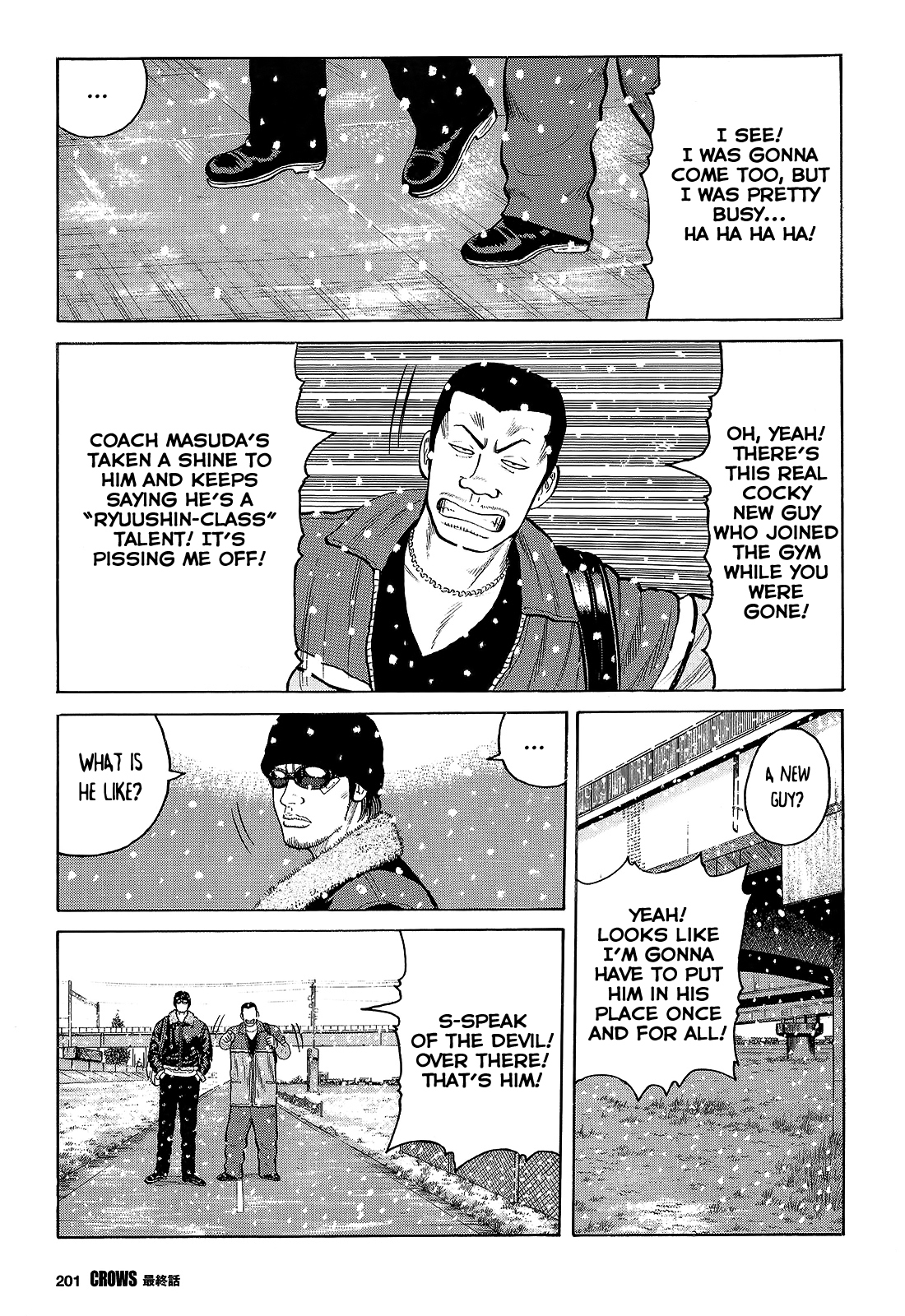 Crows Chapter 95 page 26 - Chapter 95: CROWS is... [END]