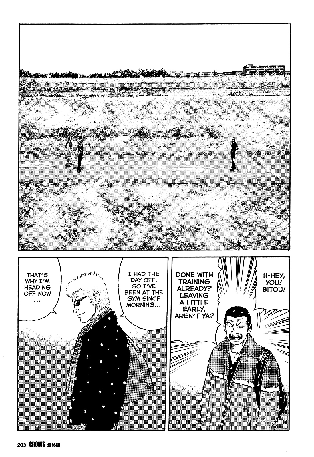 Crows Chapter 95 page 28 - Chapter 95: CROWS is... [END]