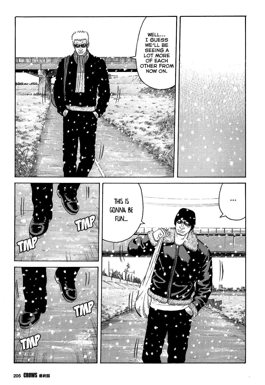 Crows Chapter 95 page 30 - Chapter 95: CROWS is... [END]