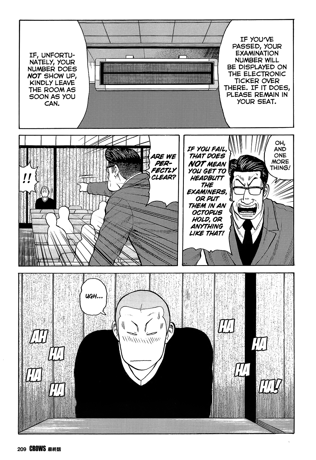 Crows Chapter 95 page 34 - Chapter 95: CROWS is... [END]