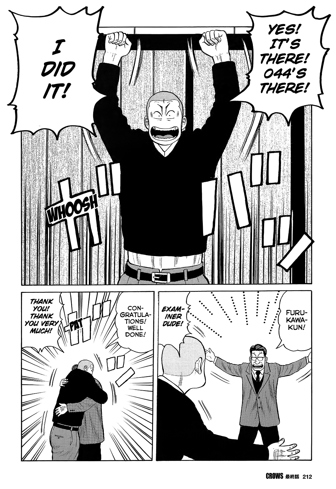 Crows Chapter 95 page 37 - Chapter 95: CROWS is... [END]