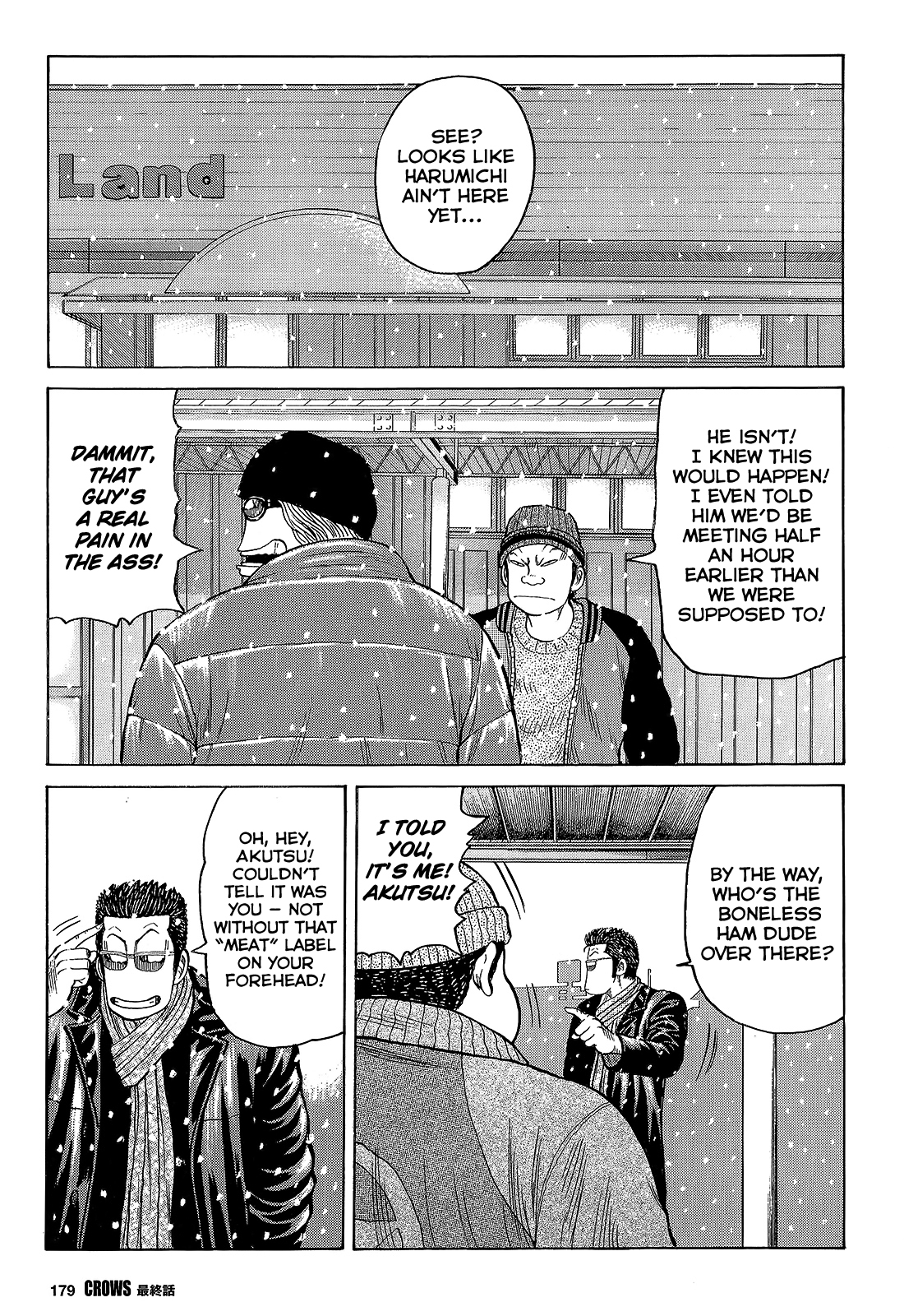 Crows Chapter 95 page 4 - Chapter 95: CROWS is... [END]
