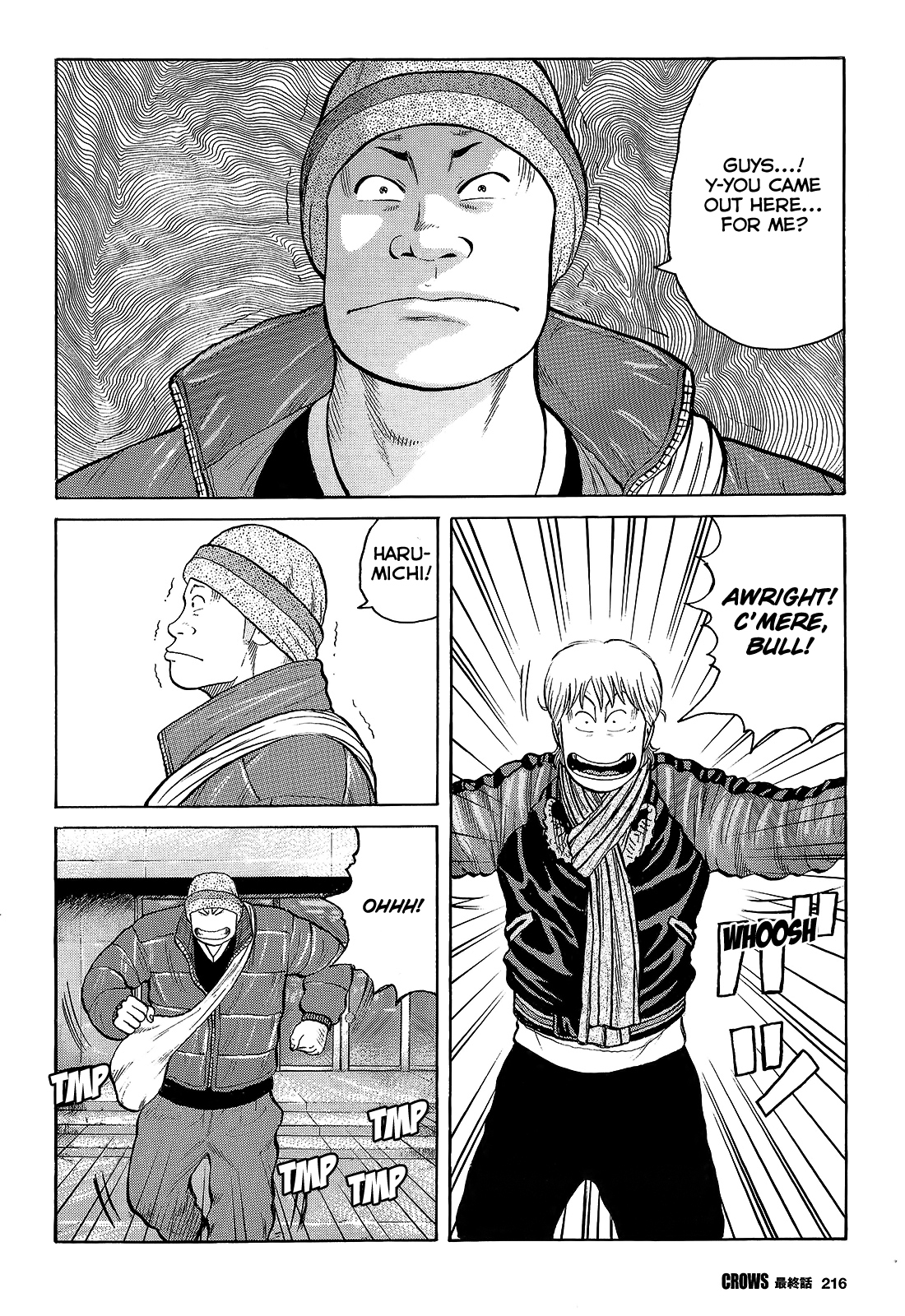Crows Chapter 95 page 40 - Chapter 95: CROWS is... [END]