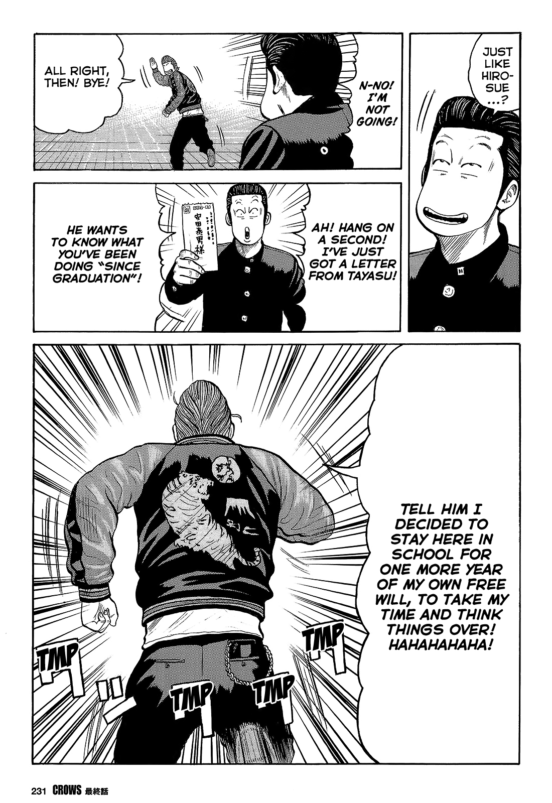 Crows Chapter 95 page 52 - Chapter 95: CROWS is... [END]