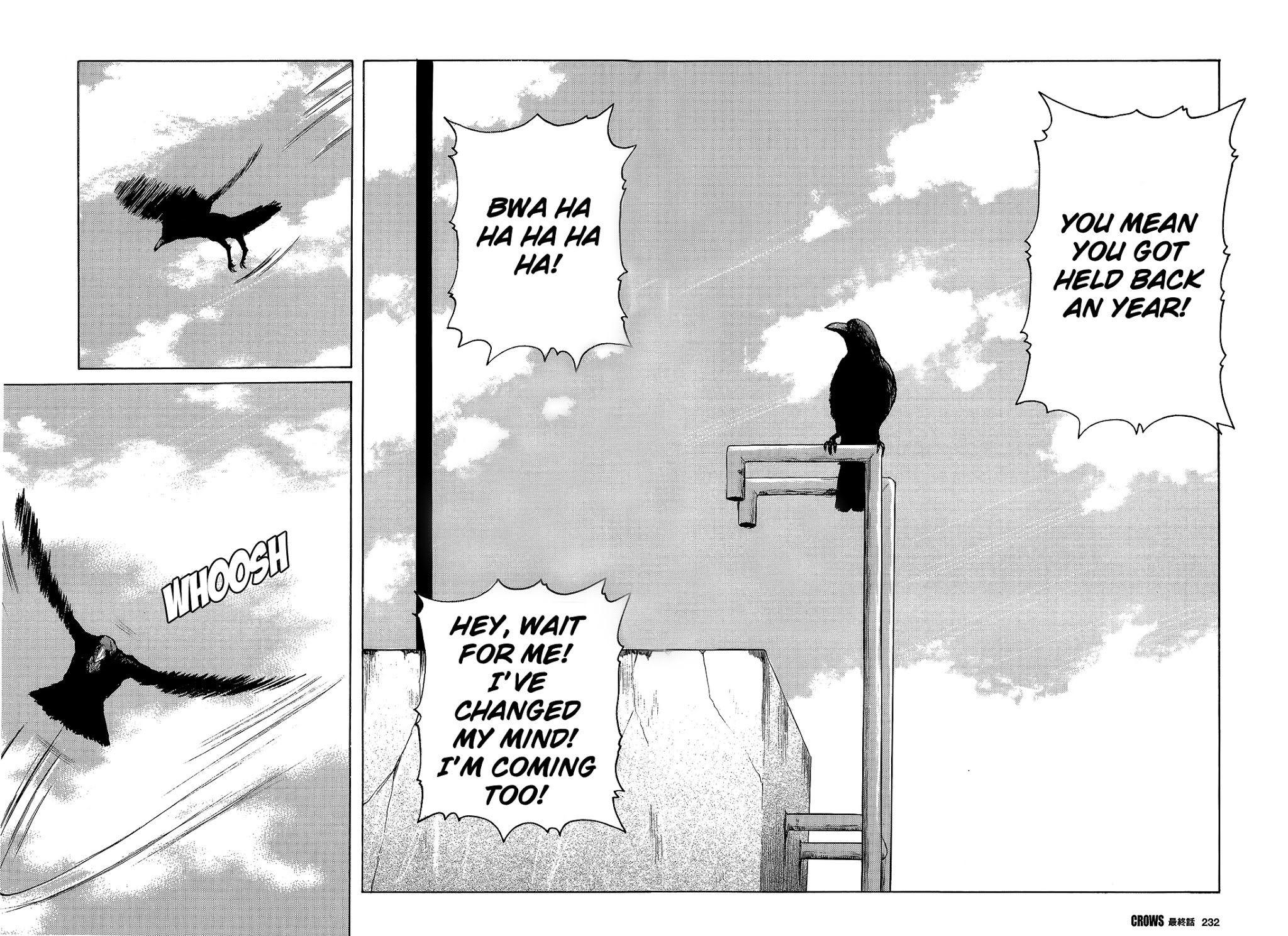 Crows Chapter 95 page 53 - Chapter 95: CROWS is... [END]