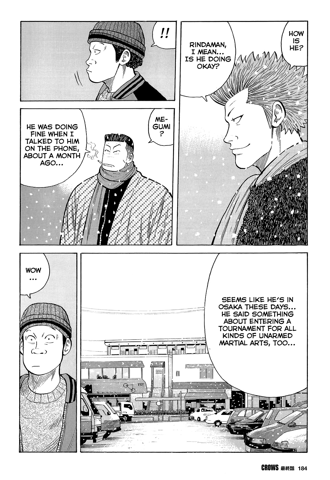 Crows Chapter 95 page 9 - Chapter 95: CROWS is... [END]