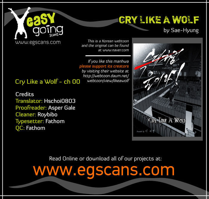 Cry Like Wolves Chapter 0 page 1 - Chapter 0