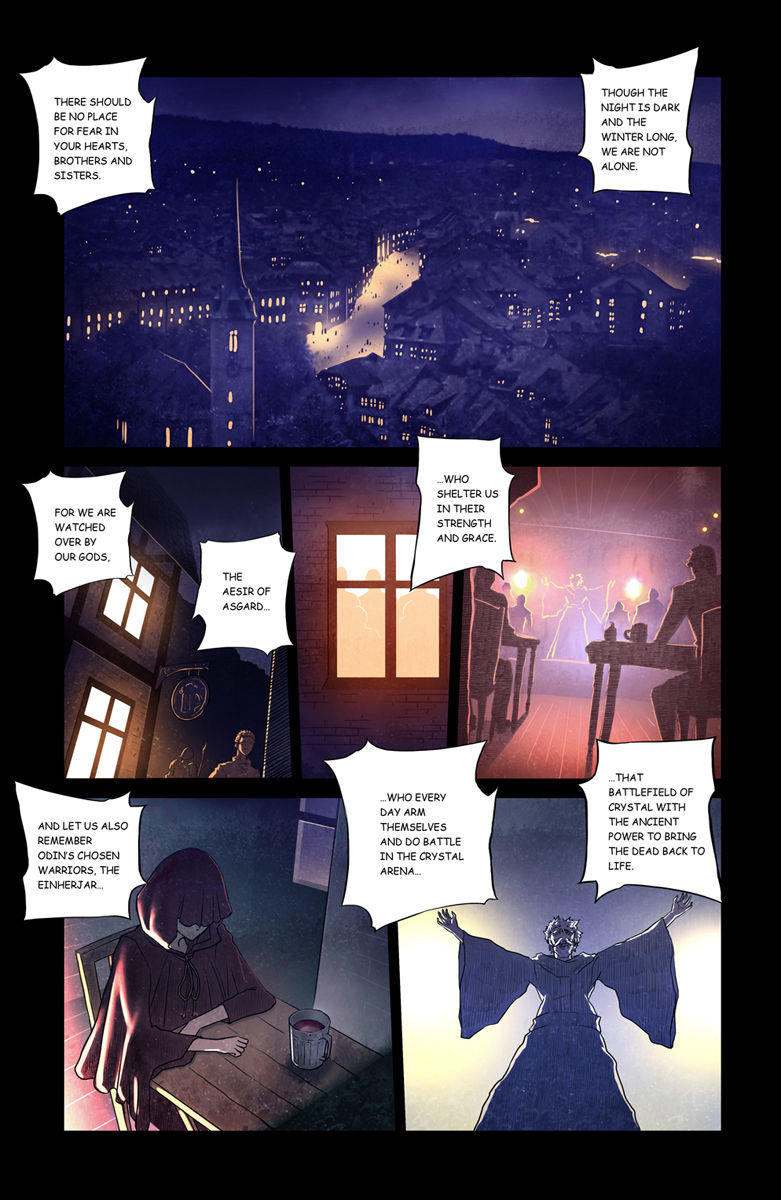 Crystal Arena Chapter 1 page 1 - Chapter 1 : Crystal Arena #1