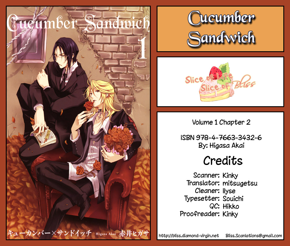 Cucumber Sandwich Chapter 2.2 page 1 - Chapter 2 v2 : The Customer is Like a Prince