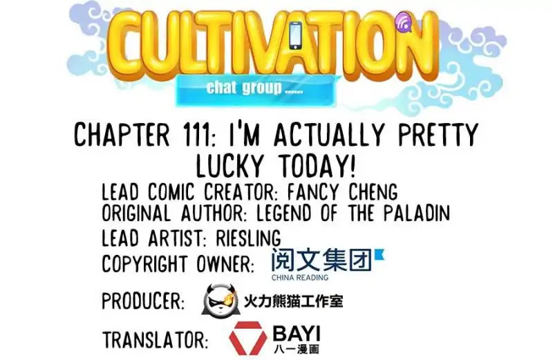 Cultivation Chat Group Chapter 111 page 1 - Chapter 111