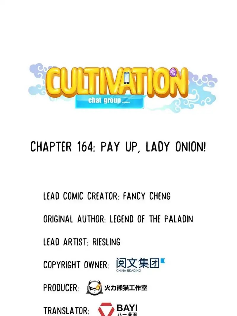 Cultivation Chat Group Chapter 164 page 1 - Chapter 164: Pay Up, Lady Onion!
