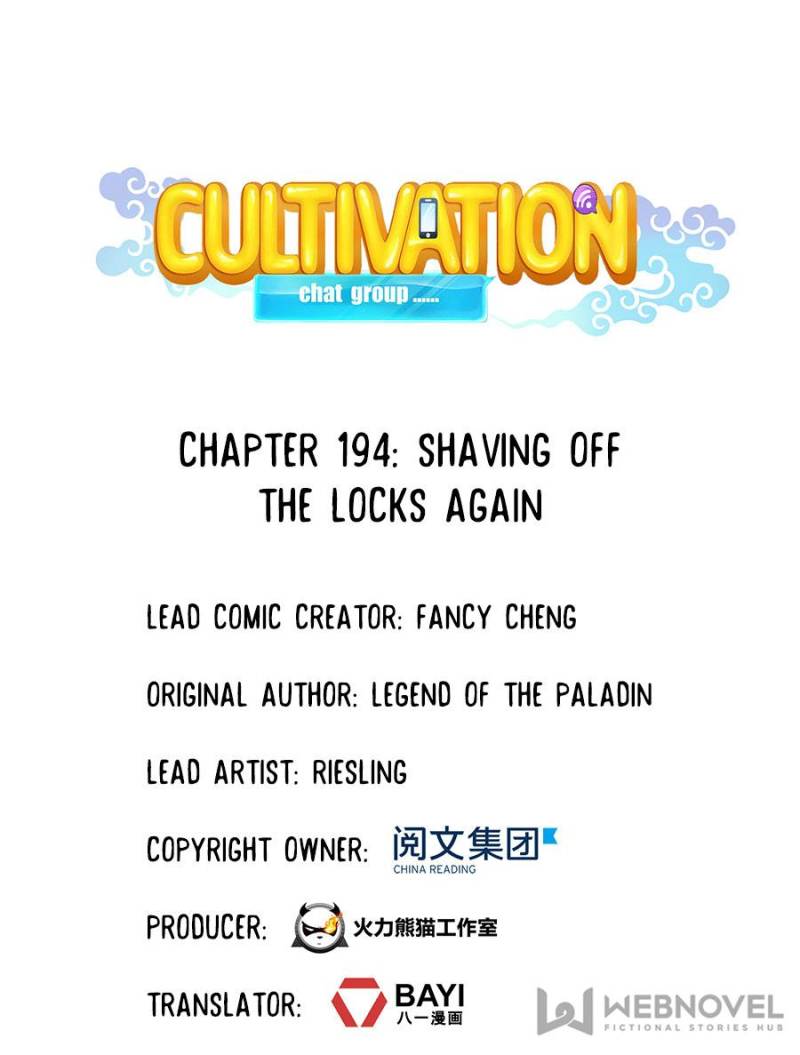Cultivation Chat Group Chapter 194 page 1 - Chapter 194