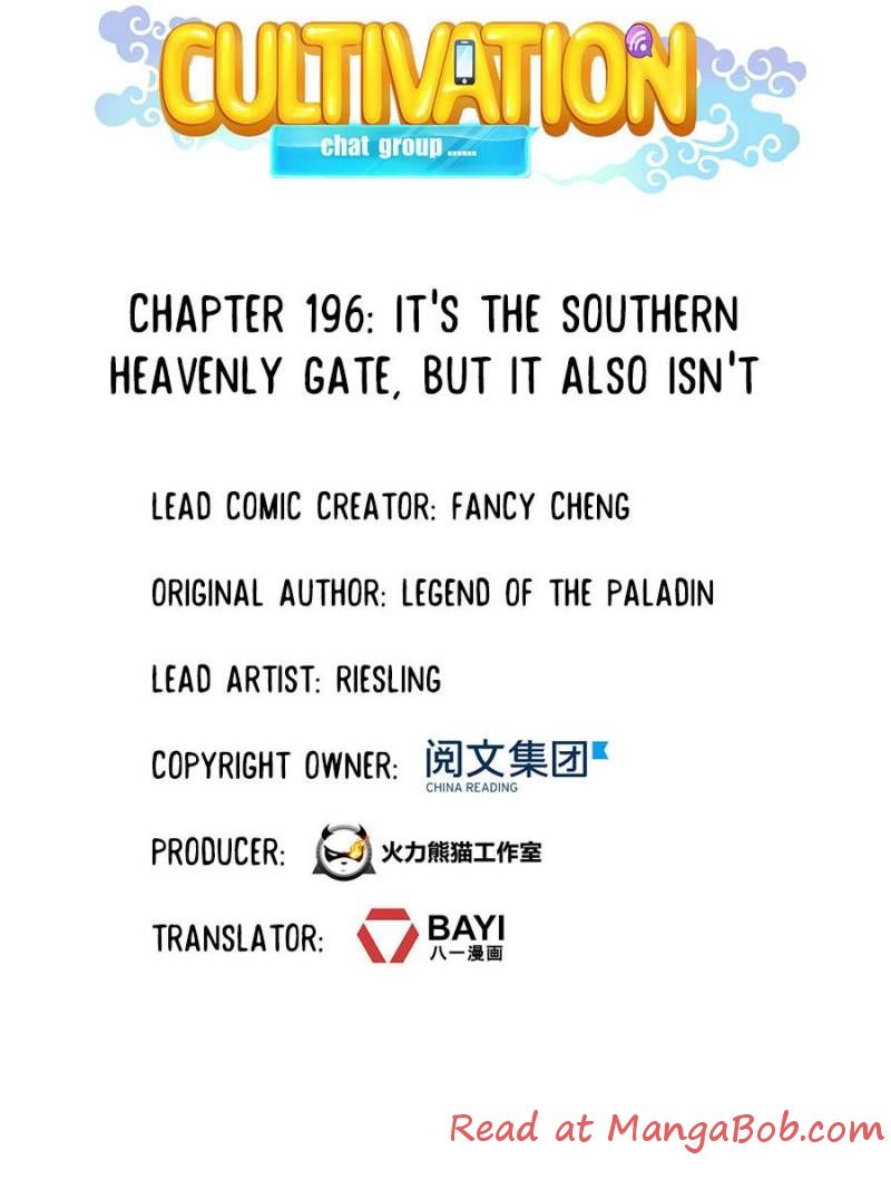 Cultivation Chat Group Chapter 196 page 7 - Chapter 196