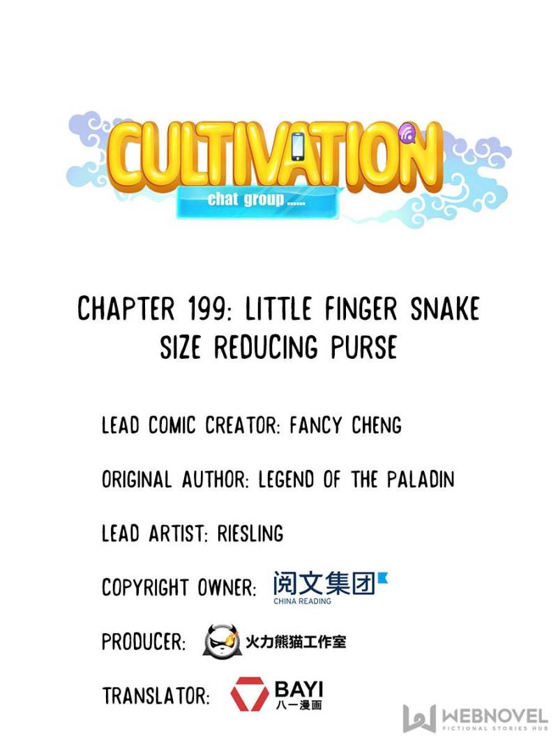 Cultivation Chat Group Chapter 199 page 1 - Chapter 199