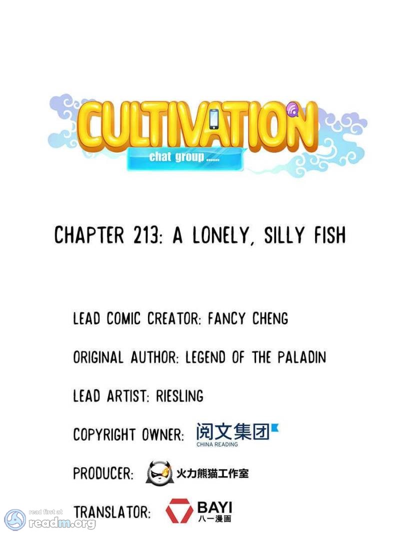 Cultivation Chat Group Chapter 213 page 1 - Chapter 213