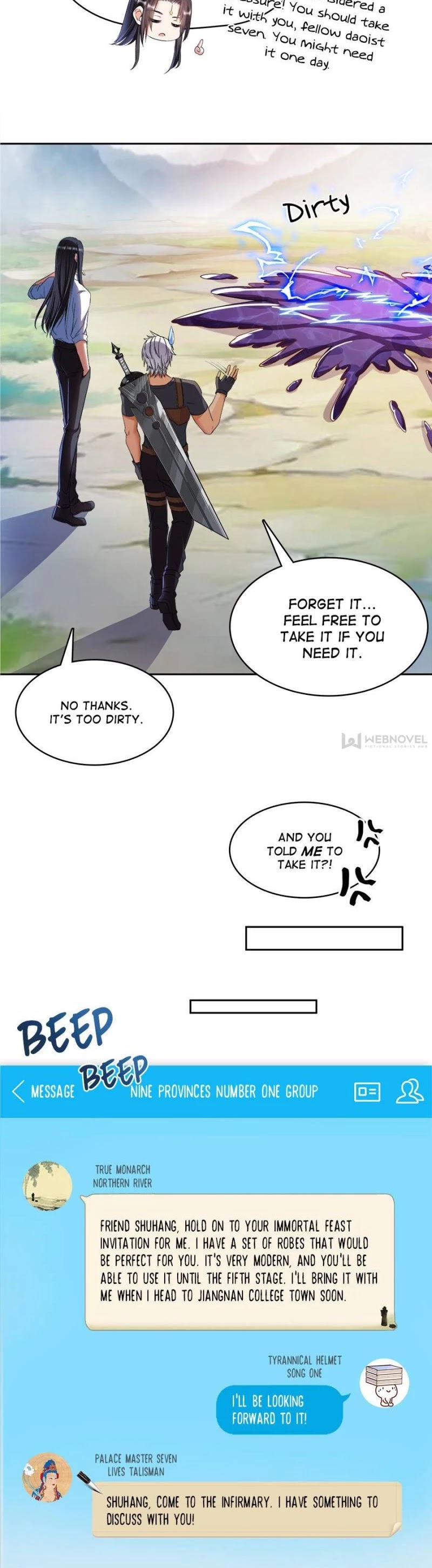 Cultivation Chat Group Chapter 391 page 15 - Chapter 391