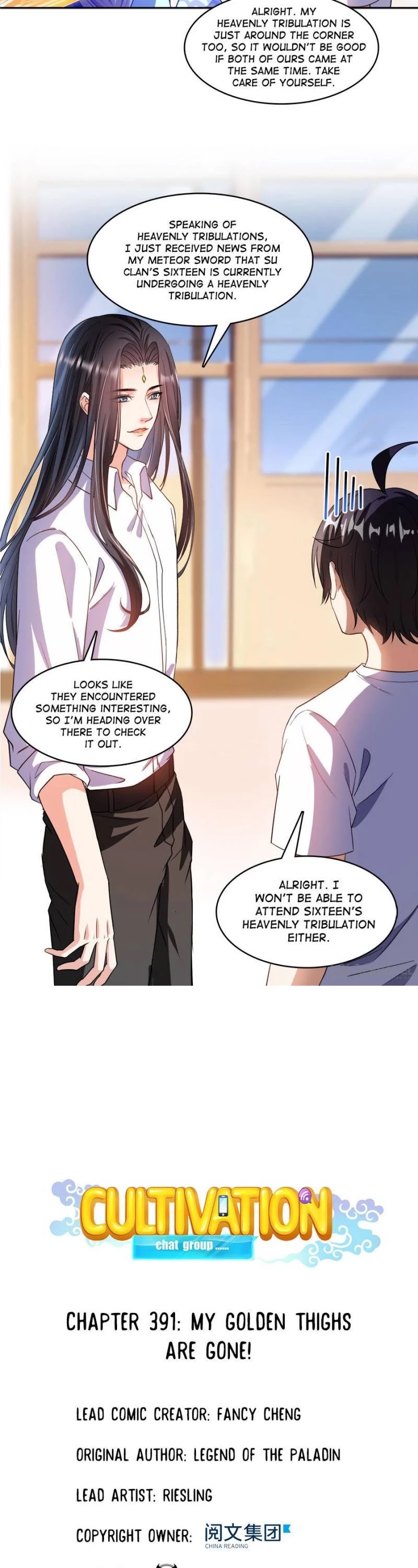 Cultivation Chat Group Chapter 391 page 9 - Chapter 391