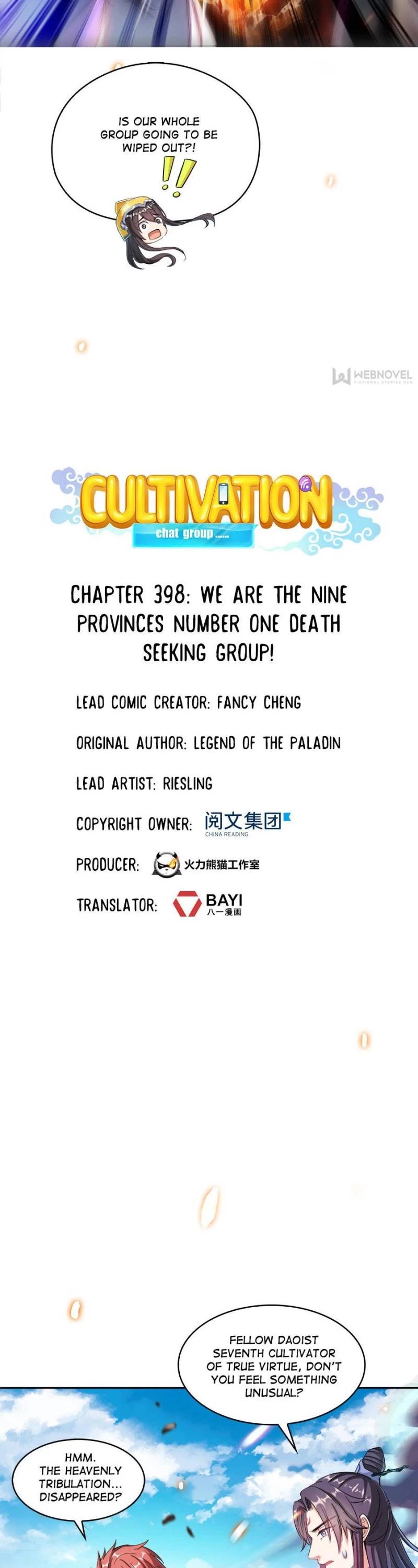 Cultivation Chat Group Chapter 398 page 10 - Chapter 398
