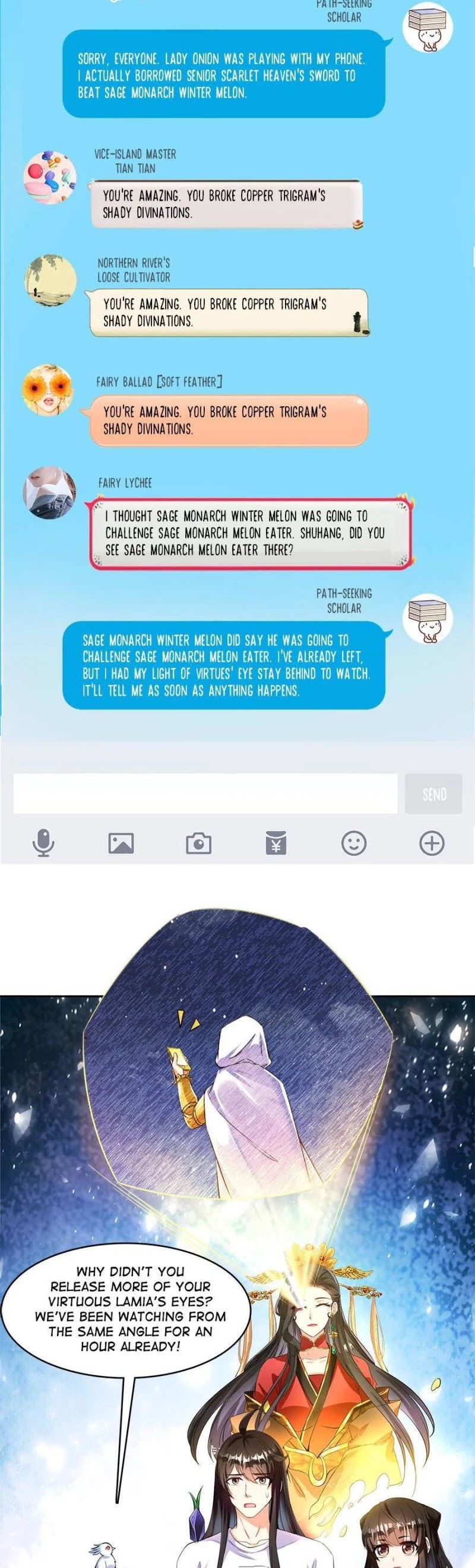 Cultivation Chat Group Chapter 403 page 19 - Chapter 403