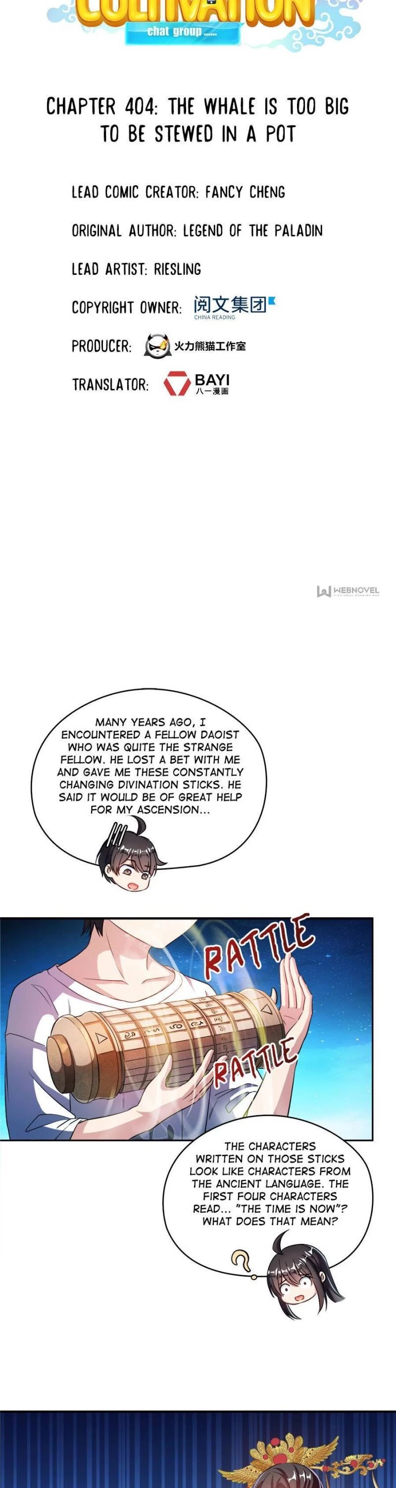 Cultivation Chat Group Chapter 404 page 5 - Chapter 404
