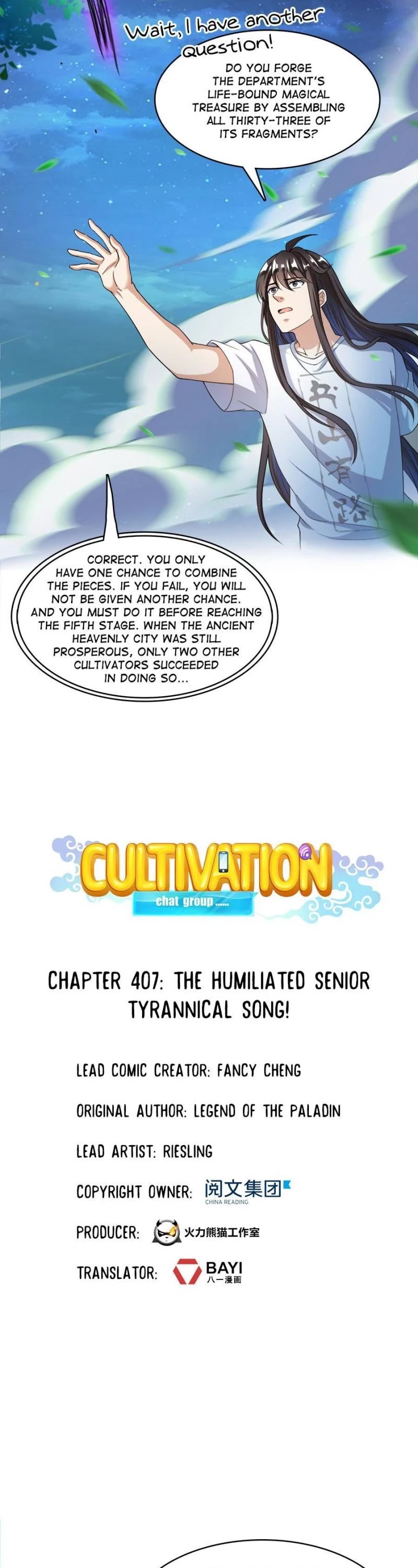 Cultivation Chat Group Chapter 407 page 5 - Chapter 407