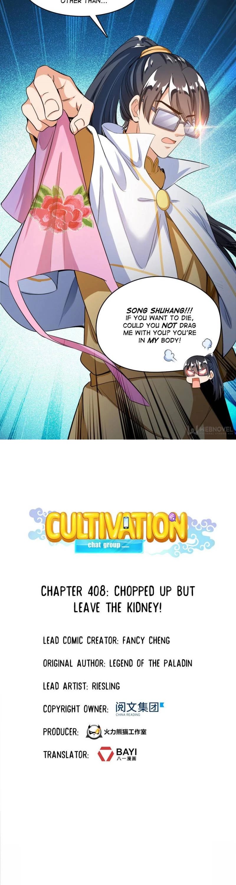 Cultivation Chat Group Chapter 408 page 9 - Chapter 408